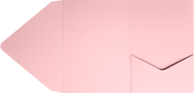 Baby Candy Pink A7 Pocket Invitations (5 x 7)