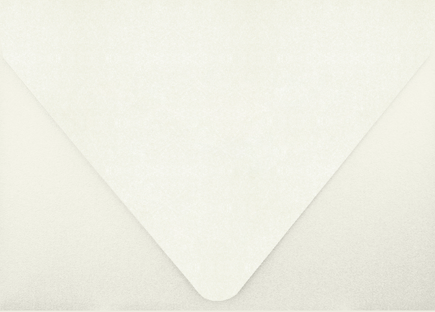 White Quartz Metallic A7 Pocket Invitations (5 x 7)