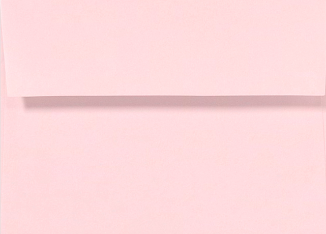 Baby Candy Pink 32lb A1 Invitation Envelopes (3 5/8 x 5 1/8) with Peel & Seal