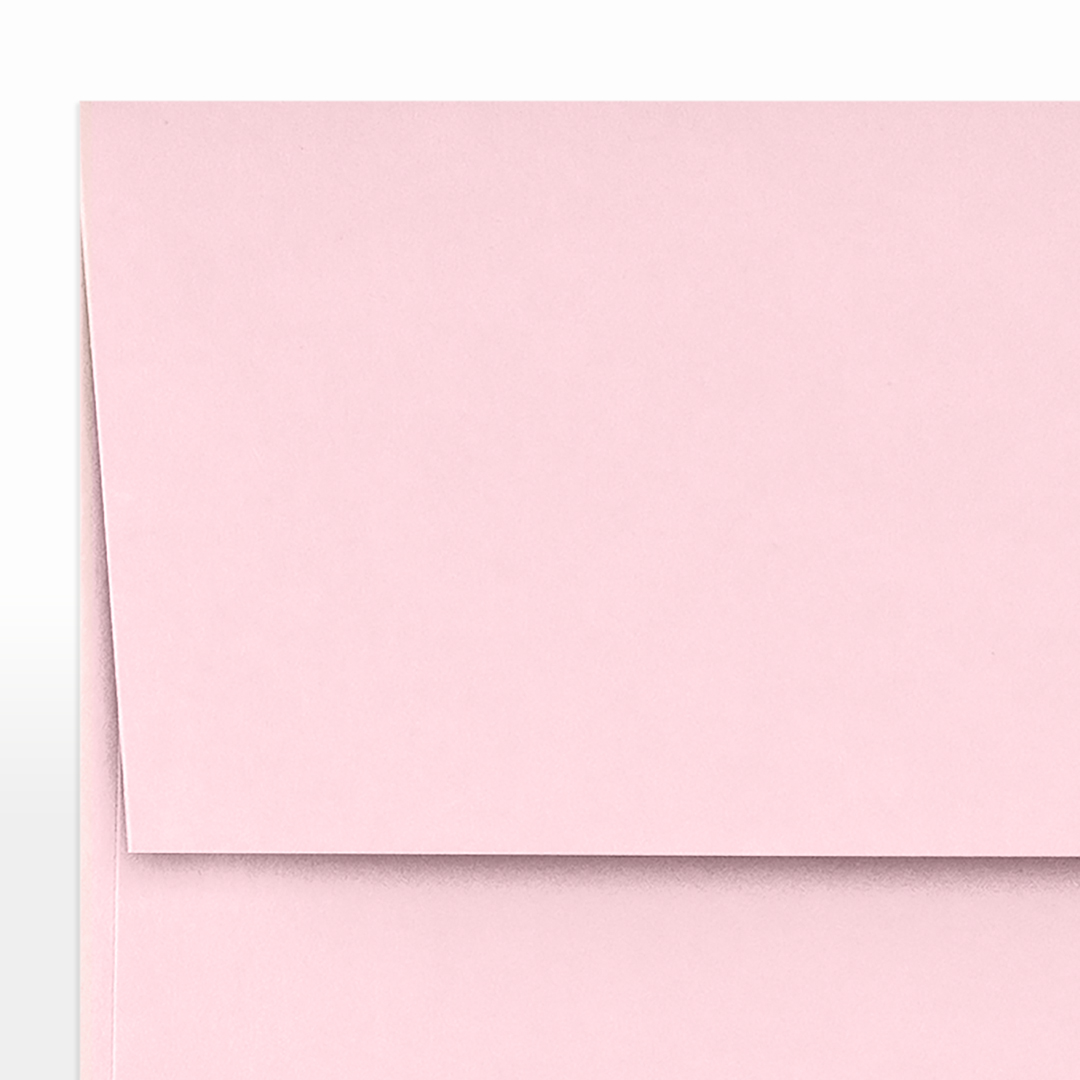 Baby Candy Pink 32lb A1 Invitation Envelopes (3 5/8 x 5 1/8) with Peel & Seal