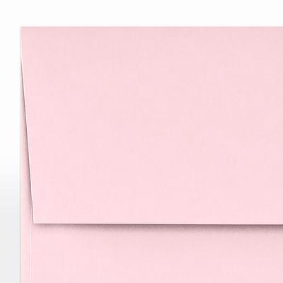 Baby Candy Pink 32lb A1 Invitation Envelopes (3 5/8 x 5 1/8) with Peel & Seal
