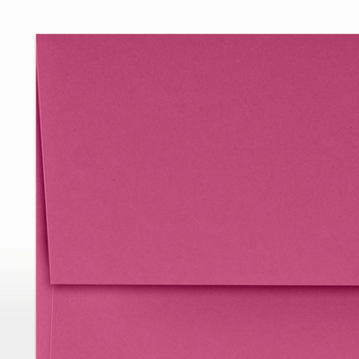 Fuchsia Pink Magenta 32lb A2 Invitation Envelopes (4 3/8 x 5 3/4) with Peel & Seal