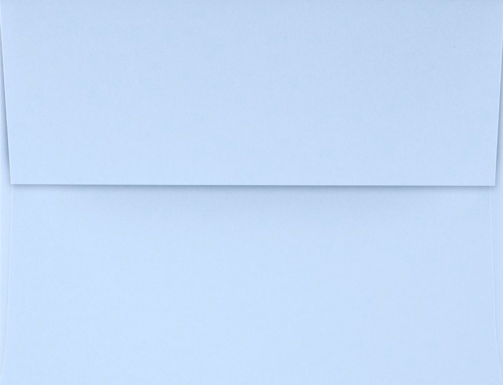 Baby Blue 32lb A2 Invitation Envelopes (4 3/8 x 5 3/4) with Peel & Seal