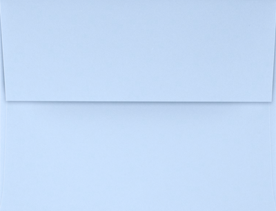 Baby Blue 32lb A2 Invitation Envelopes (4 3/8 x 5 3/4) with Peel & Seal