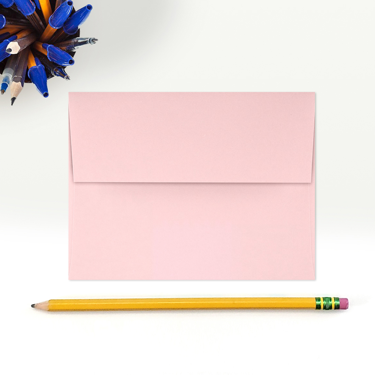 Baby Candy Pink 32lb A2 Invitation Envelopes (4 3/8 x 5 3/4) with Peel & Seal