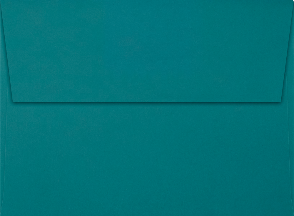 Teal Blue 32lb A6 Invitation Envelopes (4 3/4 x 6 1/2) with Peel & Seal