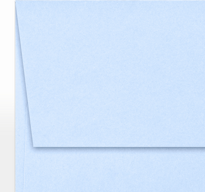 Baby Blue 32lb A7 Invitation Envelopes (5 1/4 x 7 1/4) with Peel & Seal