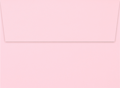 Baby Candy Pink 32lb A7 Invitation Envelopes (5 1/4 x 7 1/4) with Peel & Seal
