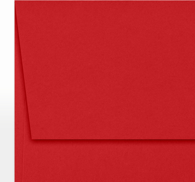 Red 32lb A7 Invitation Envelopes (5 1/4 x 7 1/4) with Peel & Seal
