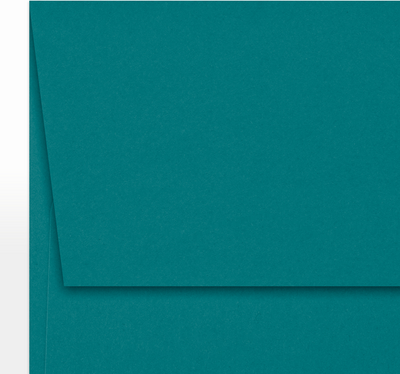 Teal Blue 32lb A7 Invitation Envelopes (5 1/4 x 7 1/4) with Peel & Seal