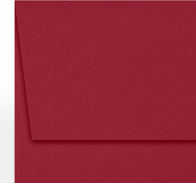 Garnet Dark Red 32lb A7 Invitation Envelopes (5 1/4 x 7 1/4) with Peel & Seal