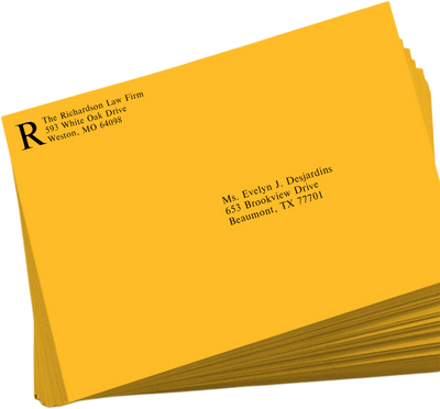 Sunflower Yellow 32lb 9 x 12 Open End Envelopes with Peel & Seal