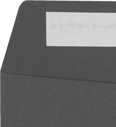 Dark Smoke Gray 32lb 10 x 13 Open End Envelopes with Peel & Seal