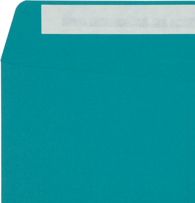 Teal Blue 32lb 10 x 13 Open End Envelopes with Peel & Seal