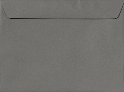 Dark Smoke Gray 32lb 9 x 12 Booklet Envelopes