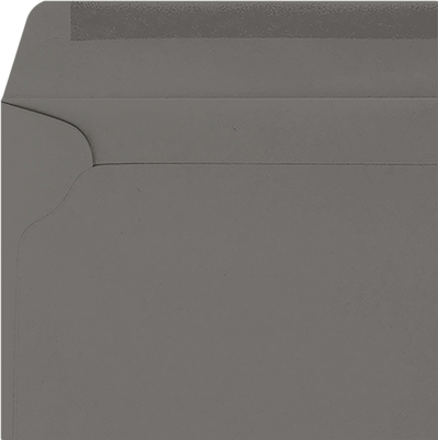 Dark Smoke Gray 32lb 9 x 12 Booklet Envelopes
