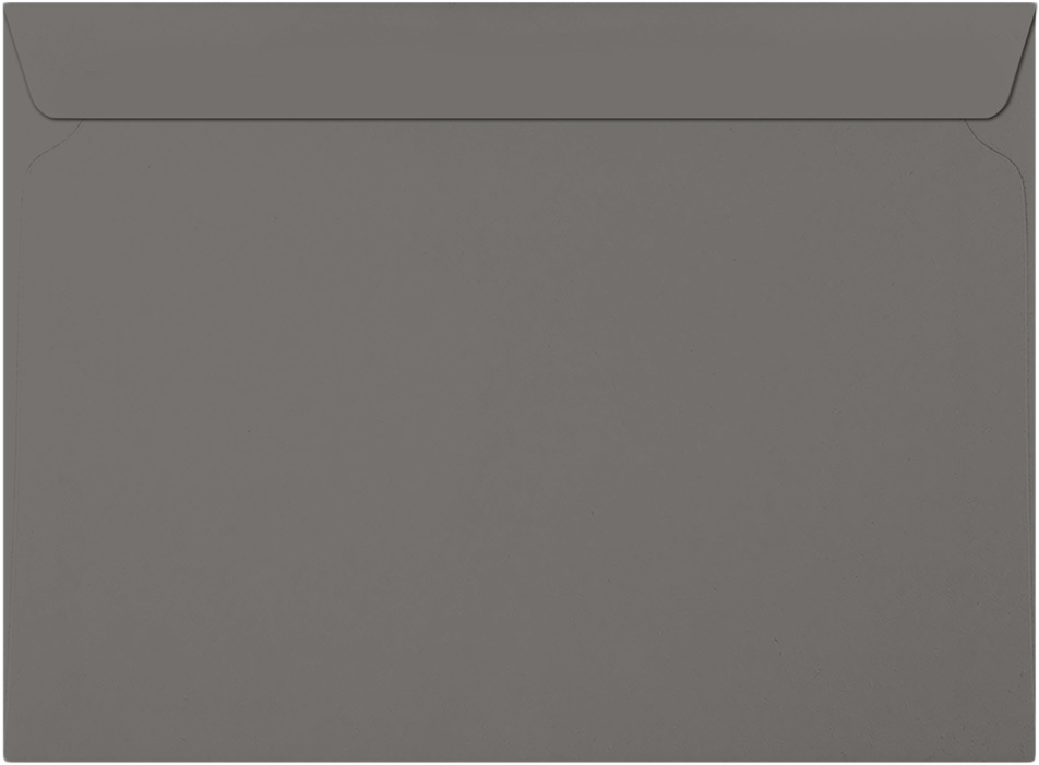 Dark Smoke Gray 32lb 9 x 12 Booklet Envelopes