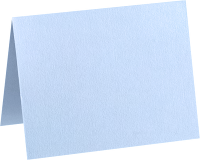 Baby Blue 100lb A1 Foldover Cards (3 1/2 x 4 7/8)