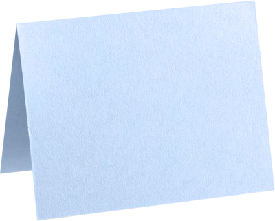 Baby Blue 100lb A7 Foldover Cards (5 1/8 x 7)