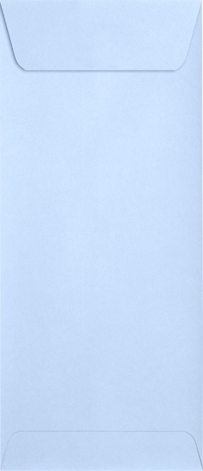 Baby Blue 32lb #10 Policy Envelopes (4 1/8 x 9 1/2) with Peel & Seal