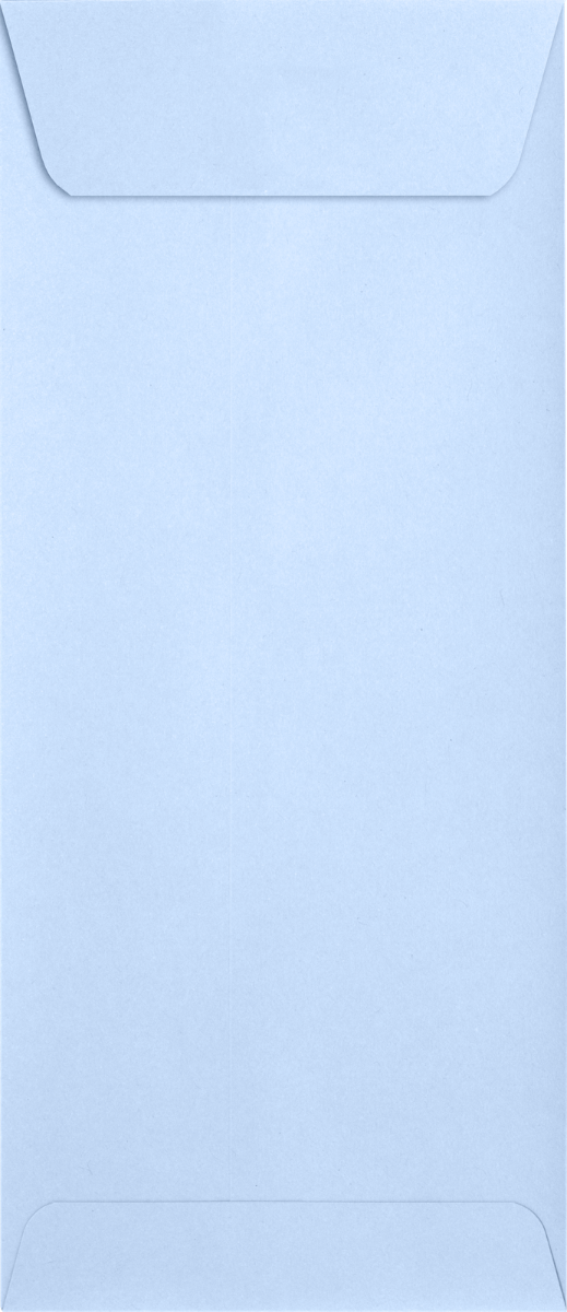 Baby Blue 32lb #10 Policy Envelopes (4 1/8 x 9 1/2) with Peel & Seal