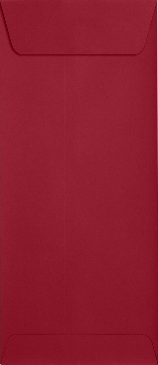 Garnet Dark Red 32lb #10 Policy Envelopes (4 1/8 x 9 1/2) with Peel & Seal
