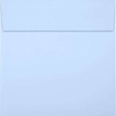 Baby Blue 32lb 6 1/2 x 6 1/2 Square Envelopes with Peel & Seal