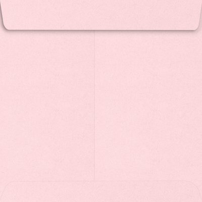 Baby Candy Pink 32lb 7 1/2 x 7 1/2 Square Envelopes with Peel & Seal