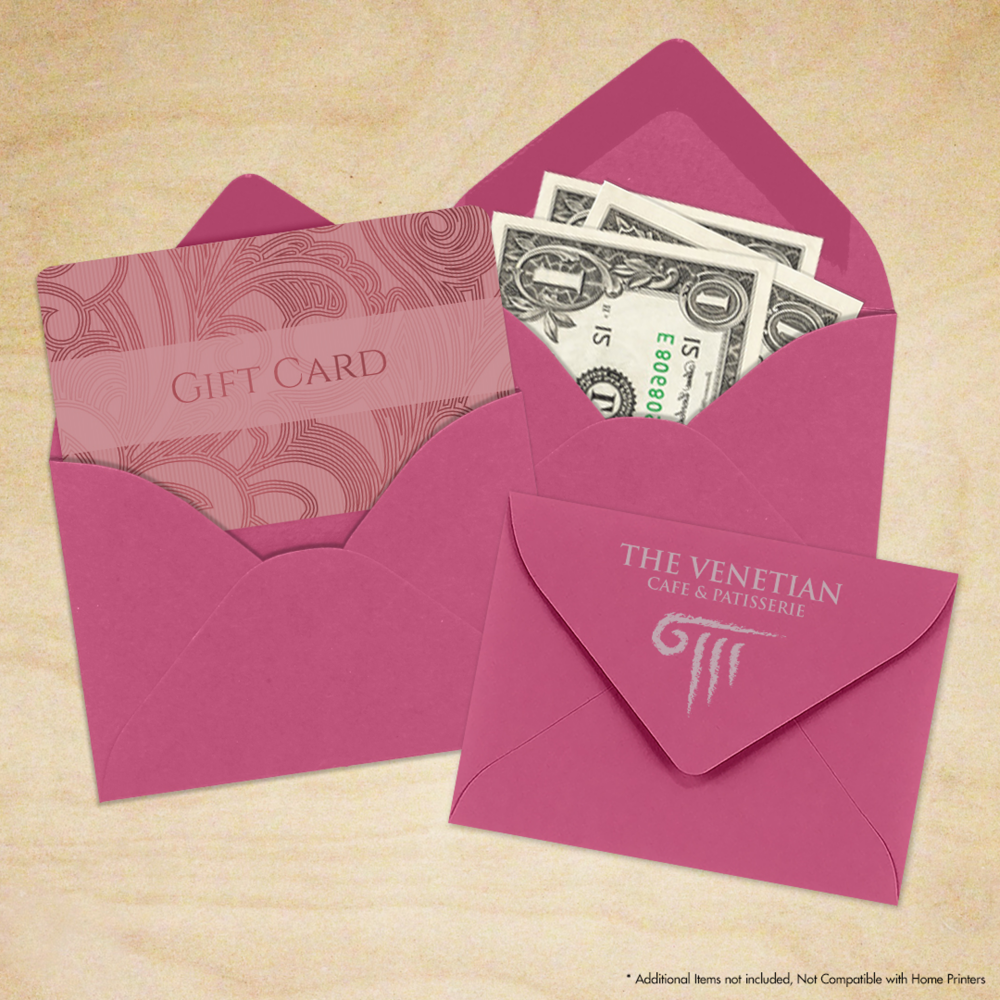 Fuchsia Pink Magenta 32lb #17 Mini Envelopes (2 11/16 x 3 11/16)