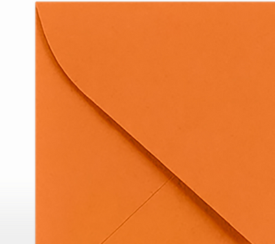 Mandarin Orange 32lb #17 Mini Envelopes (2 11/16 x 3 11/16)