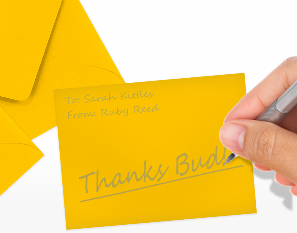 Sunflower Yellow 32lb #17 Mini Envelopes (2 11/16 x 3 11/16)