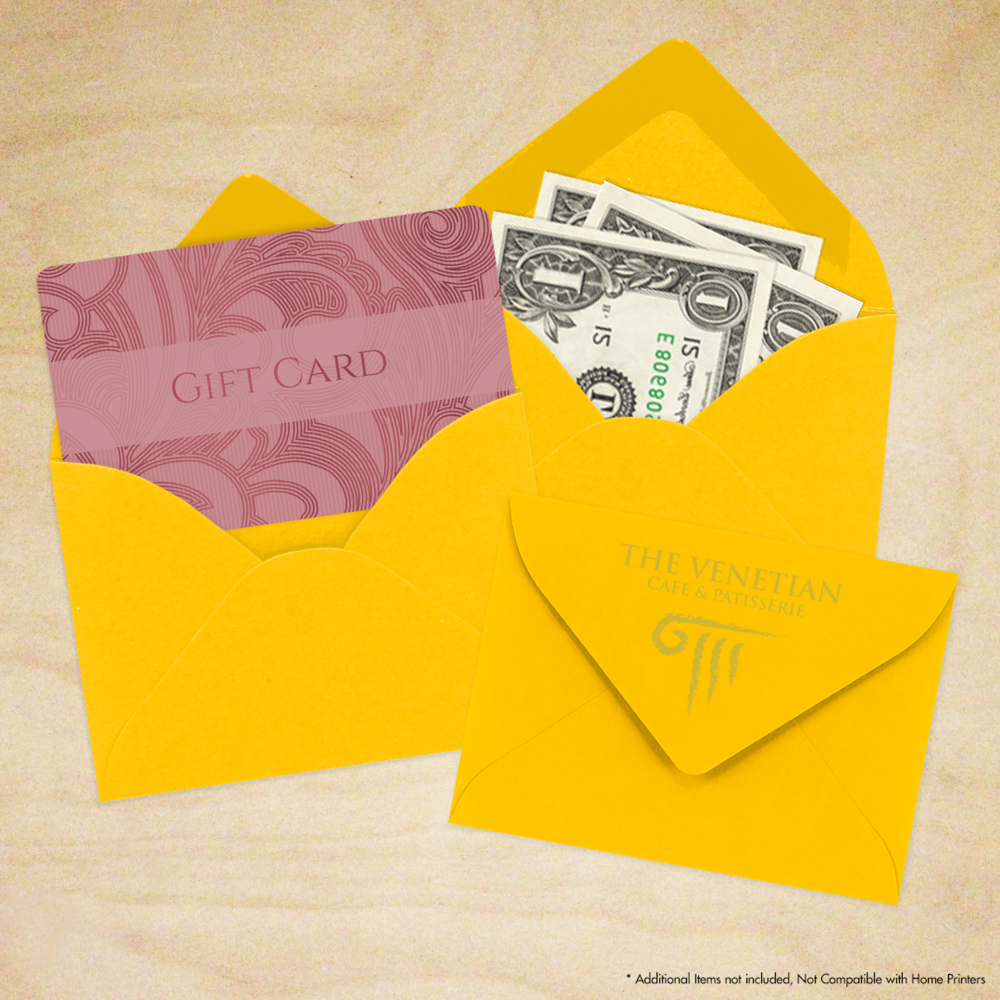 Sunflower Yellow 32lb #17 Mini Envelopes (2 11/16 x 3 11/16)