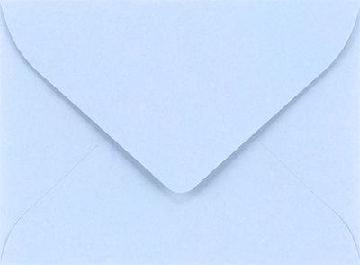 Baby Blue 32lb #17 Mini Envelopes (2 11/16 x 3 11/16)