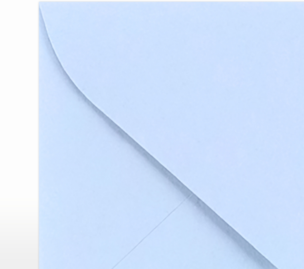 Baby Blue 32lb #17 Mini Envelopes (2 11/16 x 3 11/16)