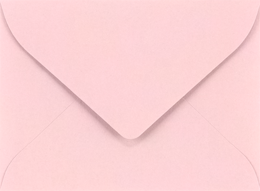 Baby Candy Pink 32lb #17 Mini Envelopes (2 11/16 x 3 11/16)