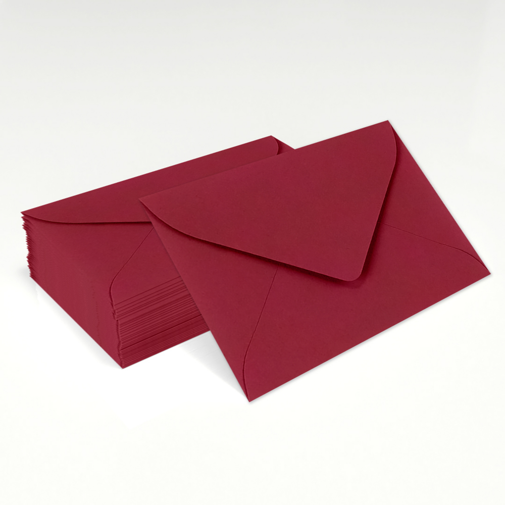 Garnet Dark Red 32lb #17 Mini Envelopes (2 11/16 x 3 11/16)