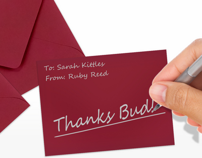Garnet Dark Red 32lb #17 Mini Envelopes (2 11/16 x 3 11/16)