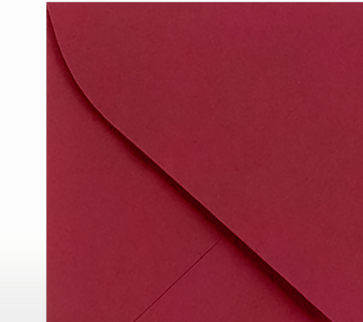 Garnet Dark Red 32lb #17 Mini Envelopes (2 11/16 x 3 11/16)