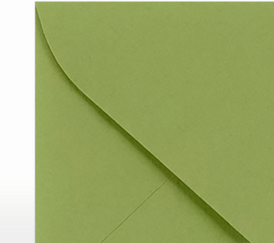Olive Green 28lb #17 Mini Envelopes (2 11/16 x 3 11/16)
