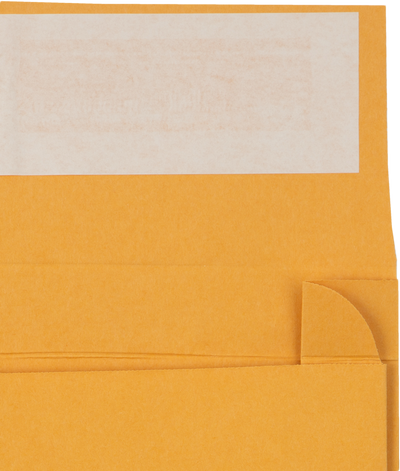 Brown Kraft 40lb 10 x 15 x 2 Open End Envelopes with Peel & Seal