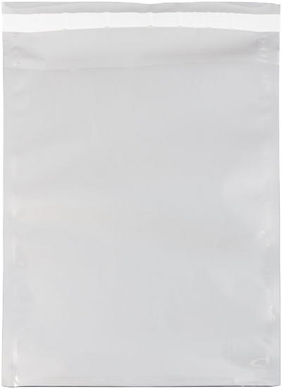 Silver Foil 32lb 10 x 13 Open End Envelopes with Peel & Seal