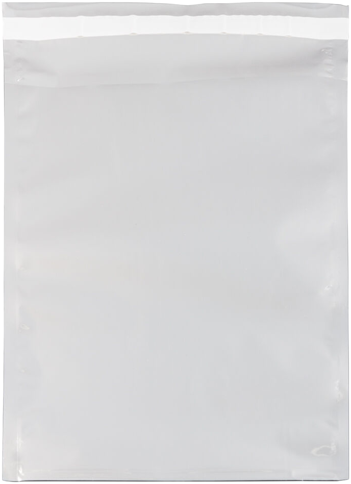 Silver Foil 32lb 10 x 13 Open End Envelopes with Peel & Seal