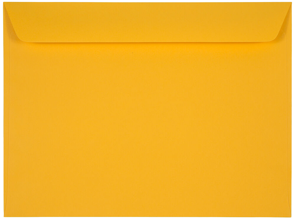 Sunflower Yellow 32lb 9 x 12 Booklet Envelopes