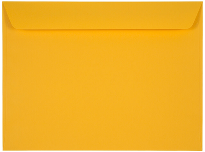 Sunflower Yellow 32lb 9 x 12 Booklet Envelopes