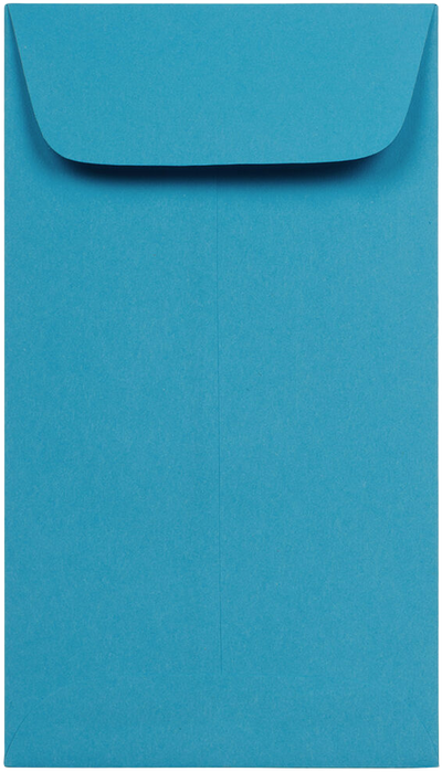 Pool Blue 32lb #5 1/2 Coin Envelopes (3 1/8 x 5 1/2)