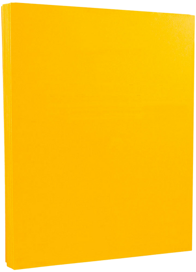 Goldenrod 65lb 8 1/2 x 11 Cardstock