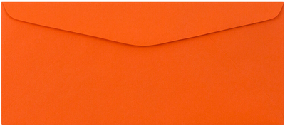 Mandarin Orange 28lb #9 Regular Envelopes (3 7/8 x 8 7/8)