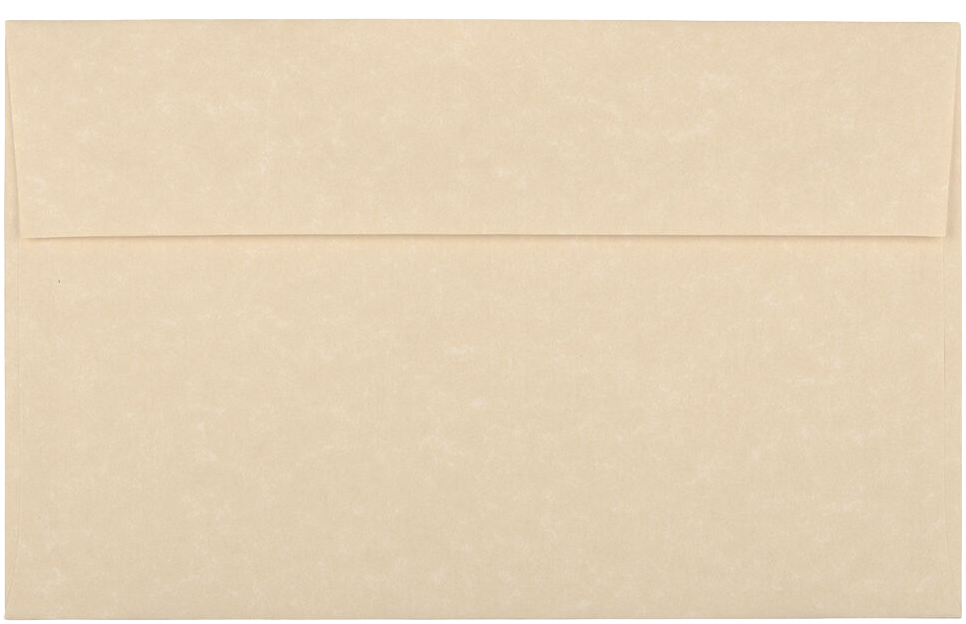 Brown Parchment 24lb A10 Invitation Envelopes (6 x 9 1/2)