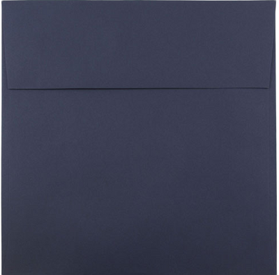 Navy Blue 32lb 6 x 6 Square Envelopes