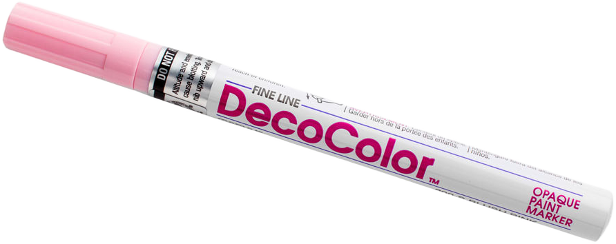 Blush Pink Fine Line Opaque Paint Markers
